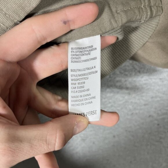 NWT JAMES PERSE Women Sz 4 Green Cotton Cropped Skinny Moto Zip Jacket $325 - Picture 6 of 10